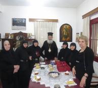 Επίσκεψη Σεβασμιωτάτου στην Ιερά Μονή Μεταμορφώσεως του Σωτήρος Λιβανατών